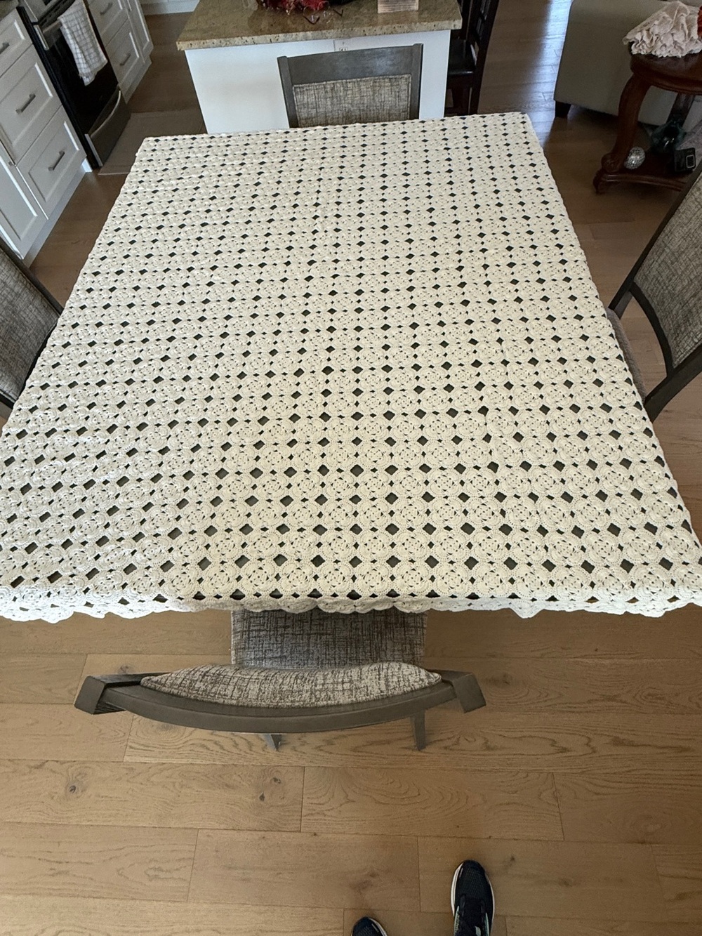 Crochet Tablecloth - Vintage